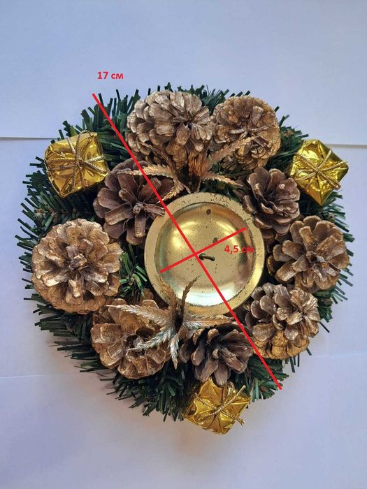 Підсвічник Різдвяний/Новорічний