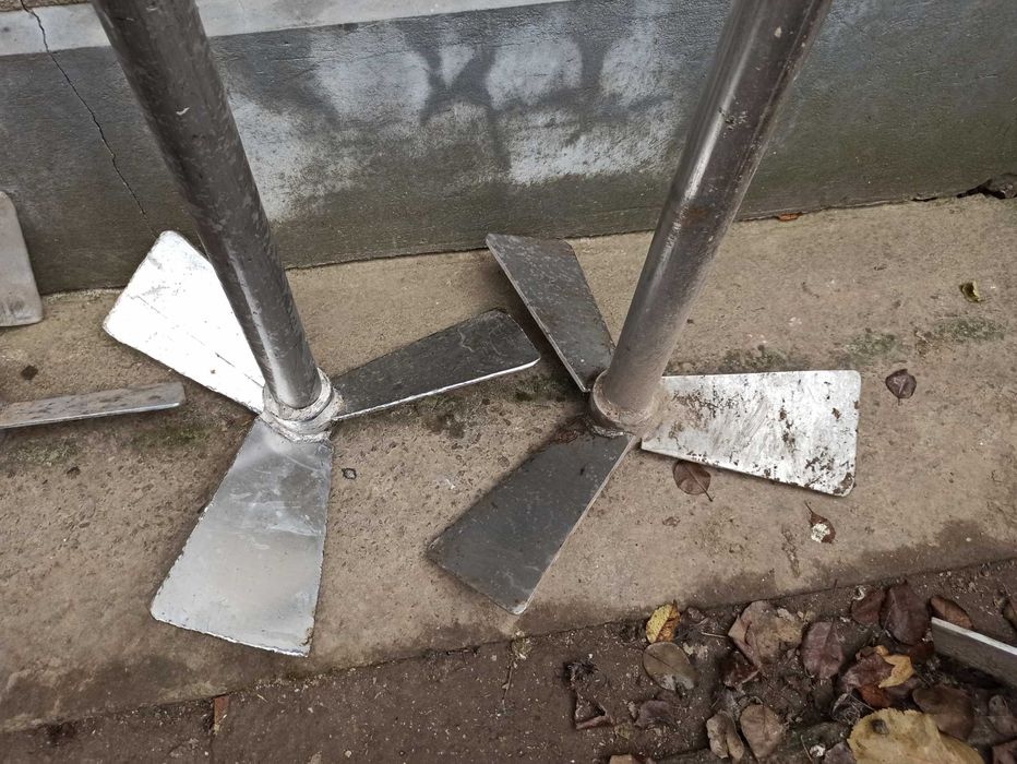 Мішалка, Винт лопастной. Пропеллер з нержавіючої сталі діаметр -600мм,