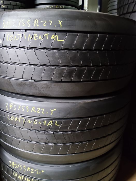 385/55R22,5 usados continental direcionais
