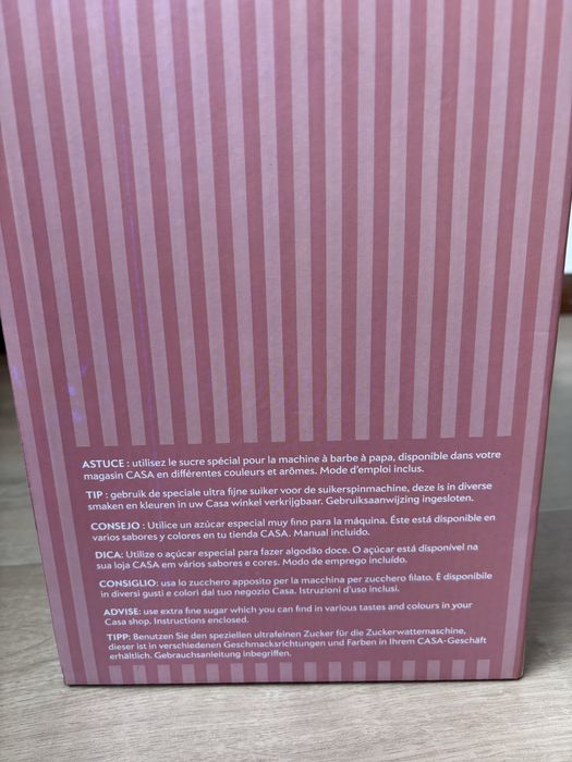 Máquina de fazer algodão doce!