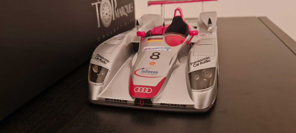 Audi R8 #8 - Vencedor Le Mans 2000 1:18 - TopMarques