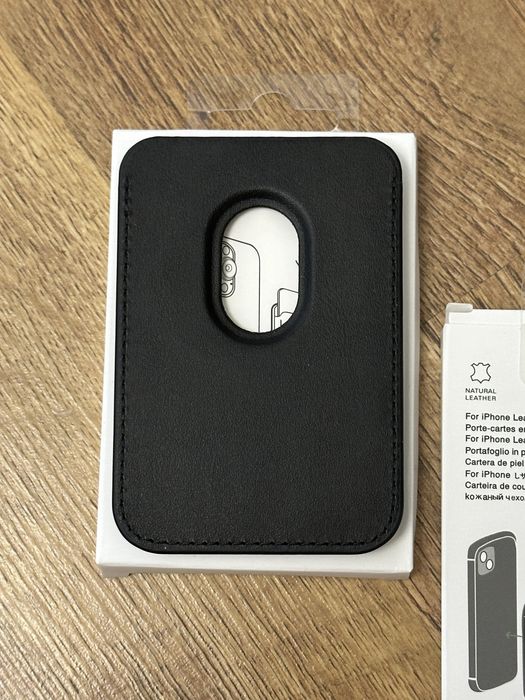 MagSafe Apple Wallet black гаманець/кардхолдер