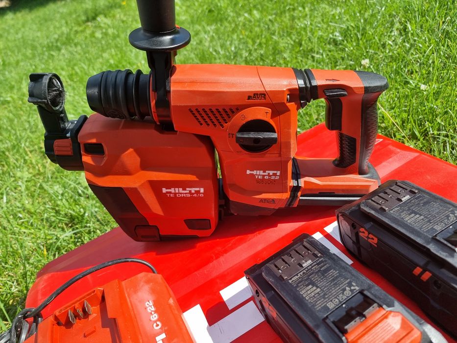 Mlotowiertarka Hilti te6 22 DRS baterie 8.0