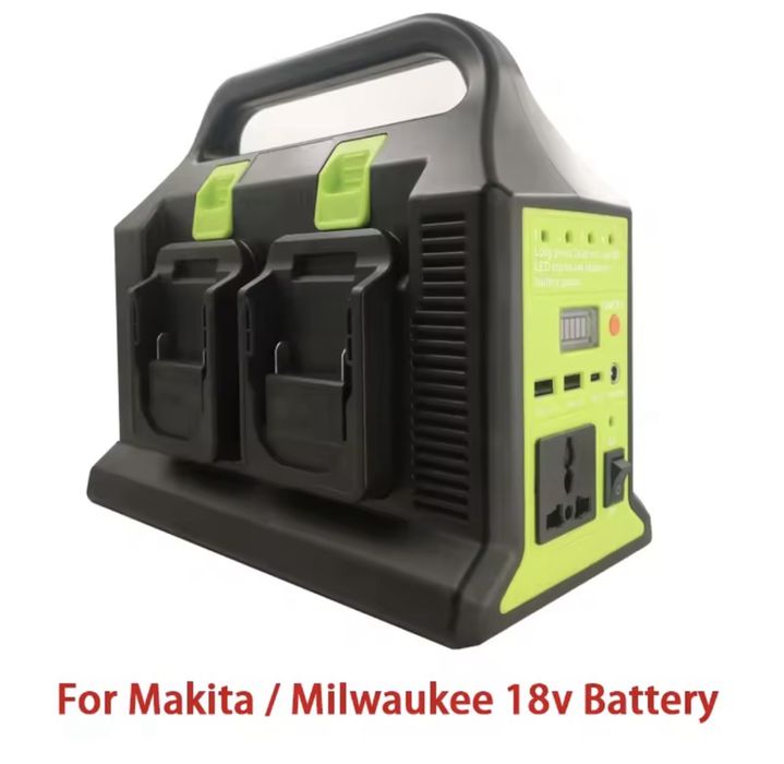 Портативний інвертор напруги Makita на АКБ 18-21 V  на 300 ватт