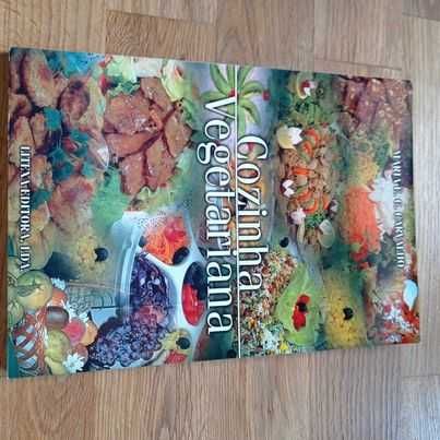 vendo livro cozinha vegetariana