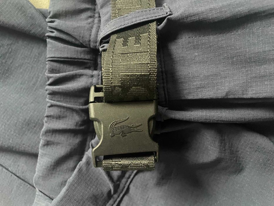 Lacoste René Did It First cargo / tech pants