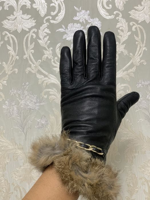 Рукавички шкіряні