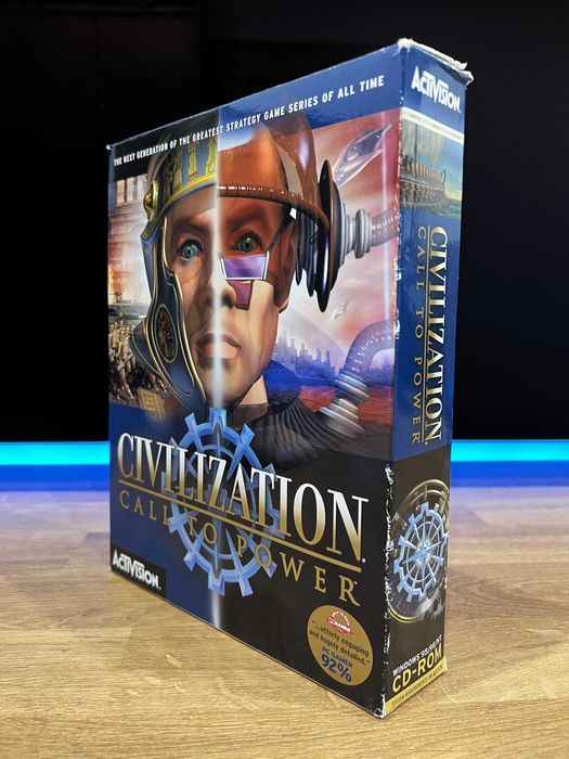 Civilization Call to Power (PC PL/EN 1999) BIG BOX premierowe wydanie