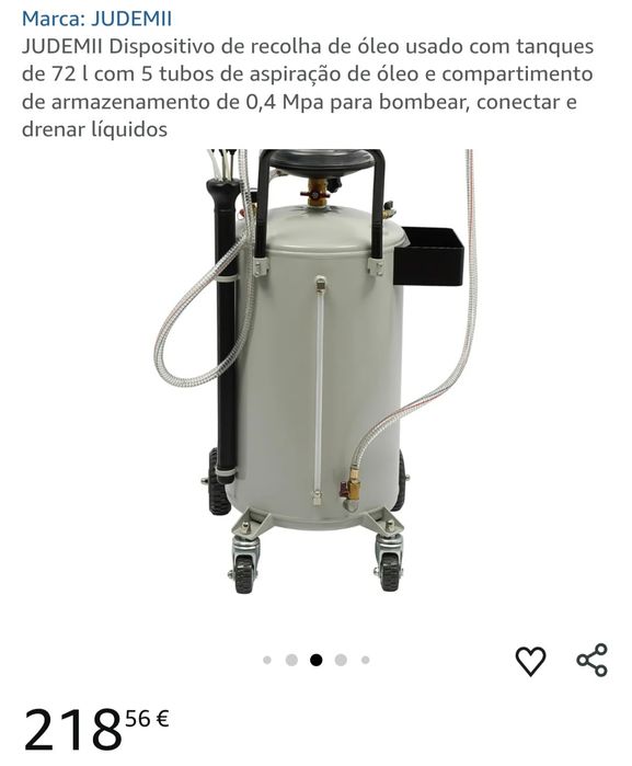 Dispositivo de extração de óleo, extrator de óleo, ar comprimido