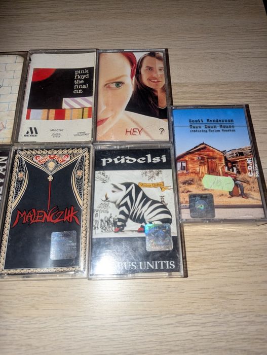 Kasety audio magnetofonowe Rock Metal Pink Floyd Anathema Hey Pudelsi