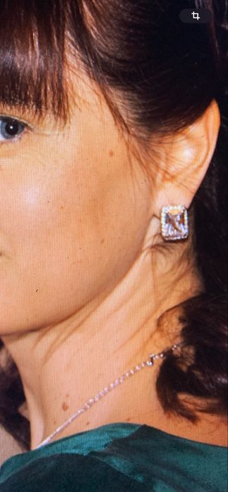 Сережки пусети Swarovski