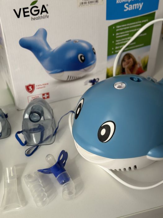 Інгалятор небулайзер кит рибка дитячий дорослий