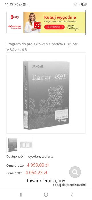 DIGITIZER MBX 4.0 zakt do 4.5 Profesjonalny program do haftu