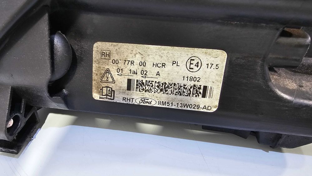 Ford Focus II MK2 2 Lift Fl Lampy Przód Przednie Komplet Lewa + Prawa Europa Stan BDB Oryginał