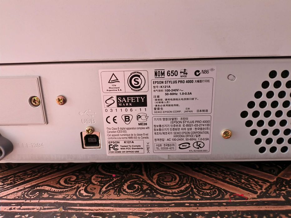 Drukarka wielkoformatowa EPSON stylus pro 4000