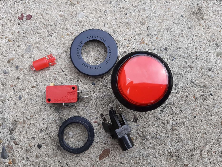 Przycisk Arcade 40mm, przycisk Start