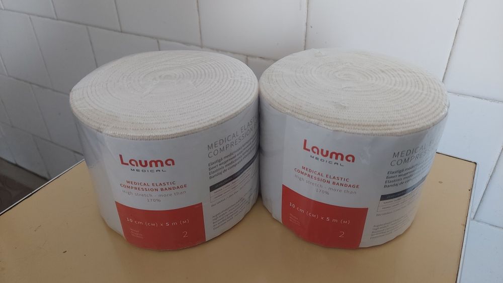 Бинт еластичний Lauma 10см х 5м
