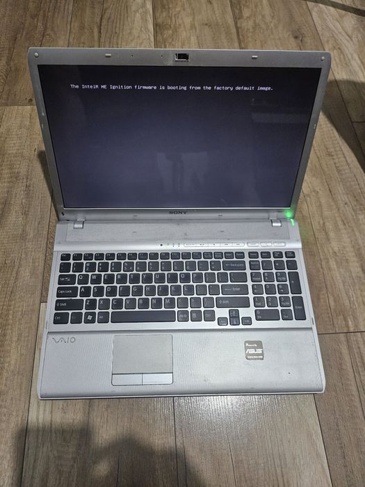 Laptop Sony Vaio PCG-81213M uszkodzony