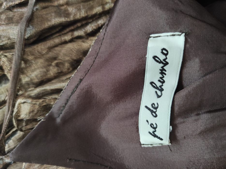 Vestido bronze, Marca: Pé de chumbo