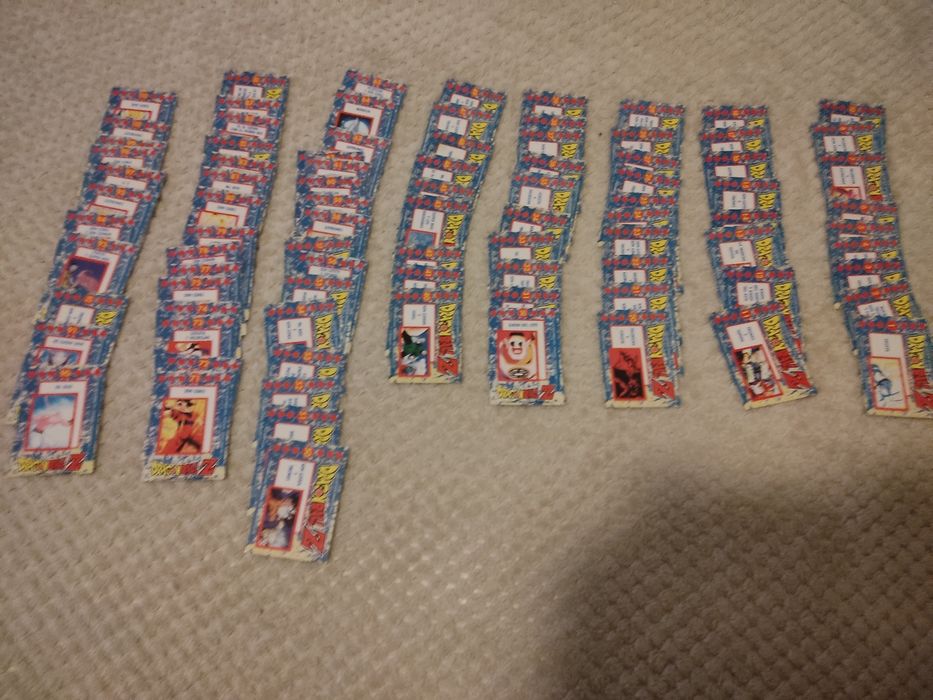 Lotes de cartas Dragon Ball z serie 2