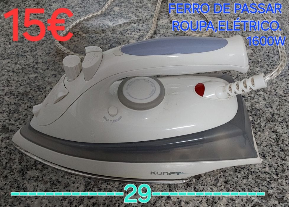 FERRO DE ENGOMAR,PASSAR A FERRO.Casa,Quarto,Trabalho,Sala,Cozinha.