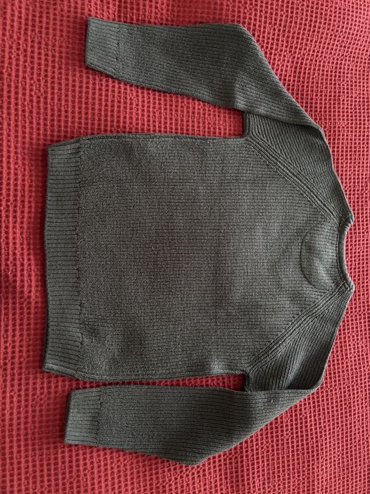 Camisola de malha masculina Easy Wear em verde