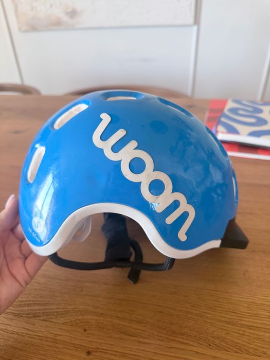 Kask woom niebieski S