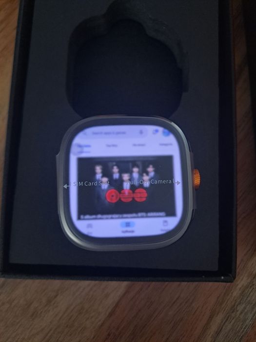 Smartwatch M99 5G SIM Android 10 AMOLED 2,4" 8GB/128GB kamera WiFi