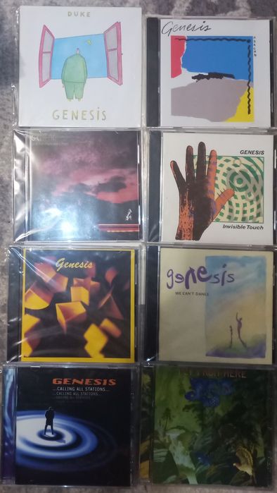 Kansas. Yes. GENESIS. Phil Collins.Tony Banks.Фірмові CD. Japan CD.