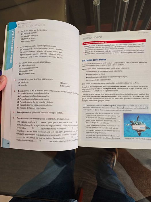 Preparar testes 8⁰ ano Ciências Naturais