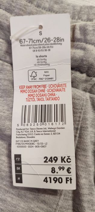 Жіночі базові трикотажні шорти F&F нові