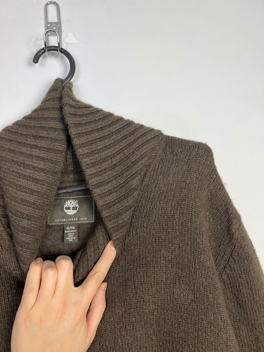 Sweter Timberland Brązowy