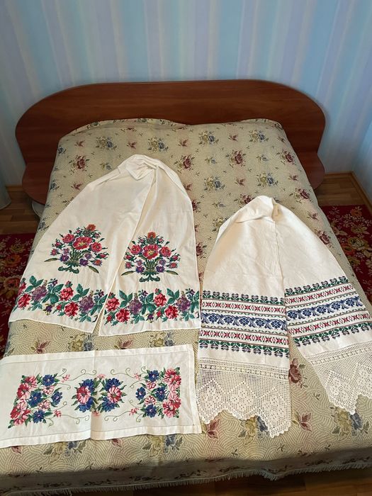 Рушник вышивка ручная работа СССР