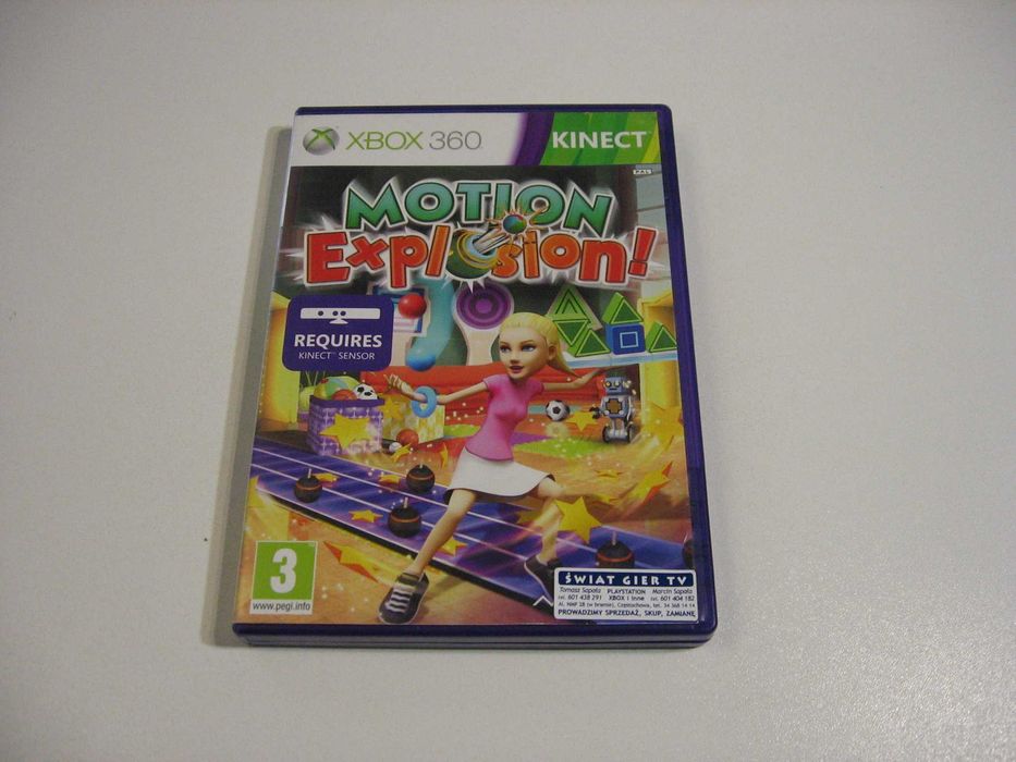 Motion Explosion Kinect - GRA Xbox 360 - Opole 4510