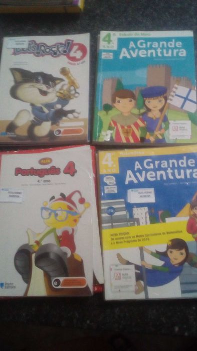 Livros do 4 ano escolares ler anuncio