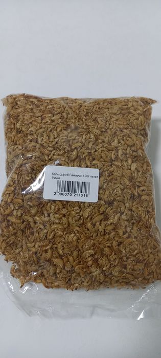 Корм для рыб Гамарус 100 грамм Фауна