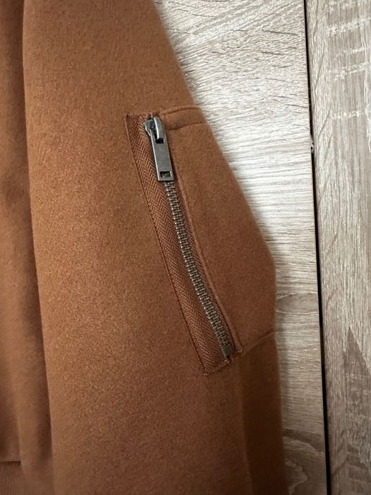 Karmelowa kurtka bomber z Luminy rozmiar M/L