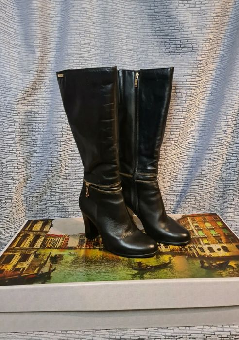 Buty kozaki Venezia r 38 24.5 cm wkładka