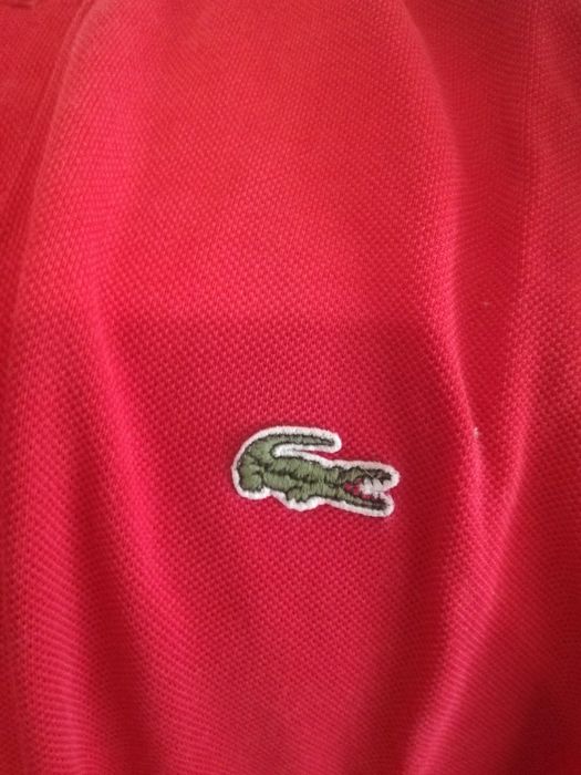 Pólo Lacoste vermelho original