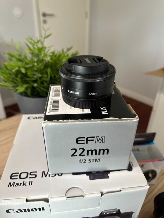 Canon EOS M50 Mark II + Lente canon 23mm f/2 STM