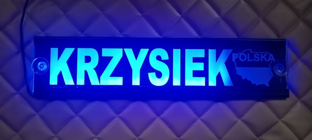 Tablica z imieniem