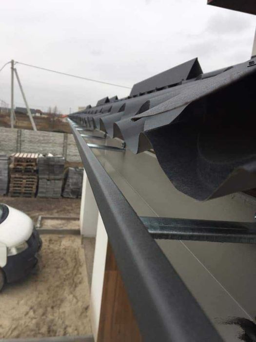 Водостічна система /монтаж/ Васильків / Ринви /Profil/Бриза/Софіт