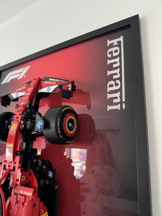 Display Quadro Acrilico LEGO® Technic Ferrari SF-24 F1 Car (42207)
