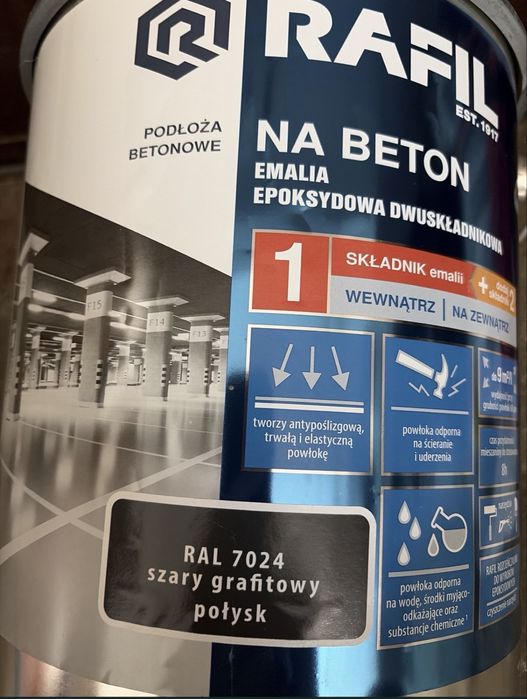 Farba epoksydowa rafil 6,3 litra