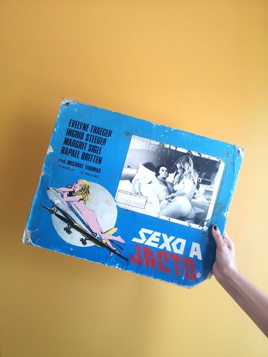 Cartaz / cartonado de cinema / filme A Jacto