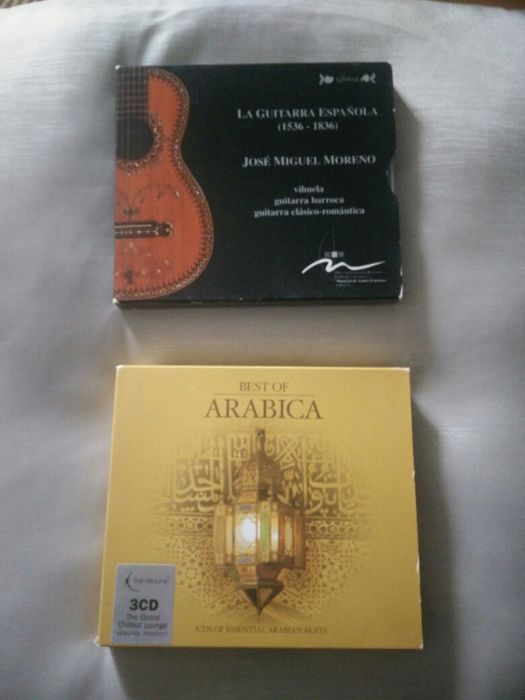 Cd Best of Arabica e La guitarra espanola