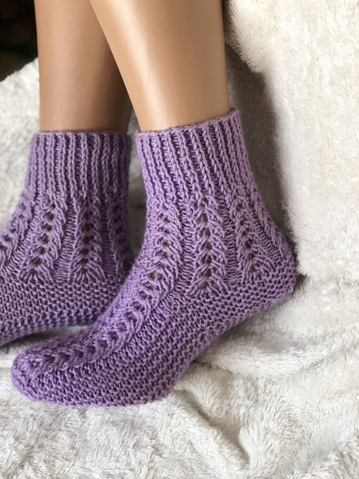 Продаю теплі вʼязані шкарпетки