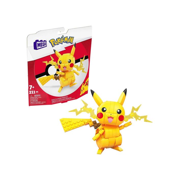 MEGA Pikachu Pokemon Zestaw klocków  GMD31