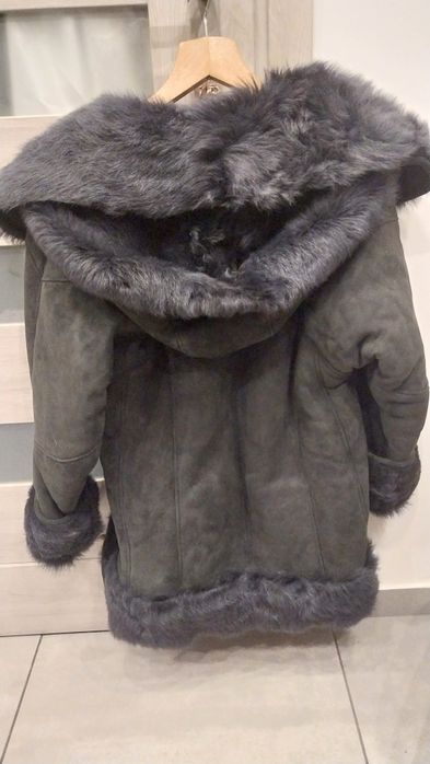 Futro naturalne z  Lamy. Przepiękne:) OKAZJA !