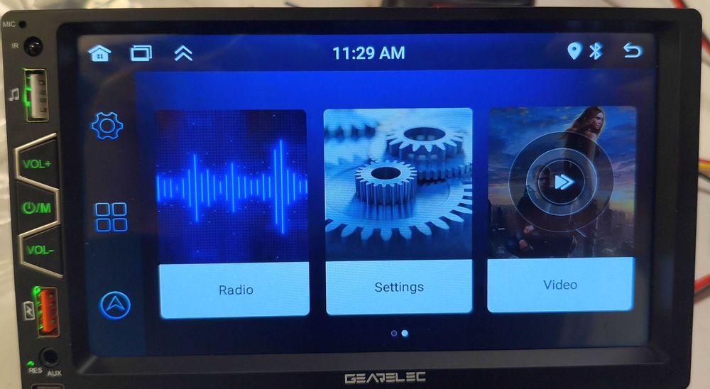 NOWE radio samochodowe LCD 7" mp3 USB pilot bluetooth kamera cofania